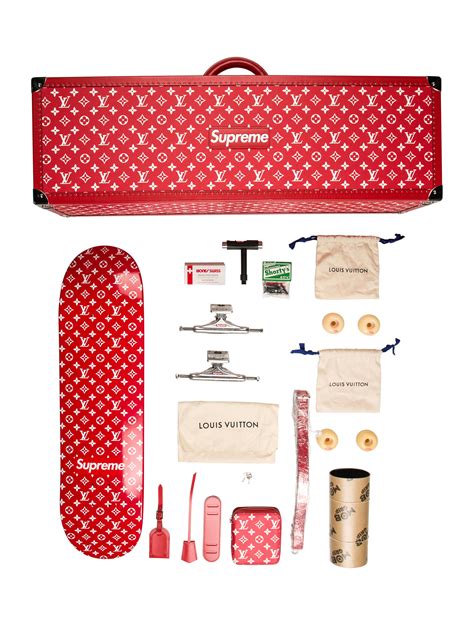 supreme louis vuitton skateboard deck|Louis Vuitton monogram.